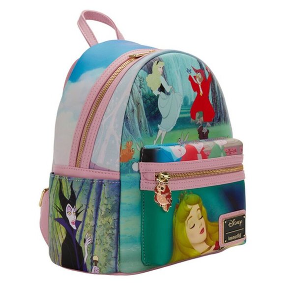 Sleeping Beauty Princess Scenes Mini Backpack main image 6